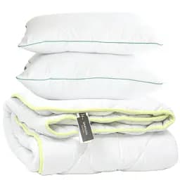 Набор MirSon хлопок №9601 Eco Line Cotton зима одеяло 200х220 см + 2 подушки белый (2200010807356)