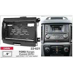 Перехідна рамка Ford Ranger, Everest Carav 22-621 - мініатюра 7