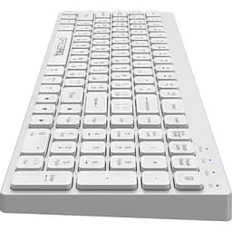 Клавіатура OfficePro бездротова біла (SK985W) - мініатюра 5