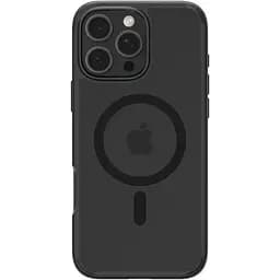 Прозорий чохол Spigen Ultra Hybrid MagSafe Frost Black для iPhone 16 Pro (ACS08134) - мініатюра 2