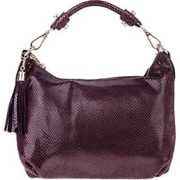 Жіноча сумка Realer P112 коричнева