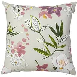 Наволочка декоративна Прованс Орхідея 45х45 см бежева (30932)