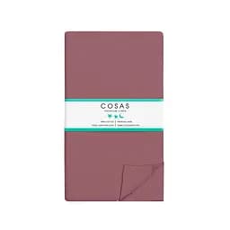 Комплект постільної білизни Cosas Blueberry CS1 Євро вишня (Ranfors_Cherry_El-Grey_200) - мініатюра 7