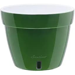Вазон Santino Asti 12 л біло-зелений (AST120GG/WHT)