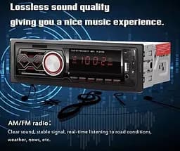 Автомагнітола MP3 1097 BT 1 DIN з LED екраном - мініатюра 7