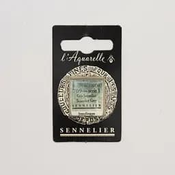 Акварельна фарба Sennelier, полукювета, S1, Сірий Сеннельє (Sennelier Grey)