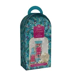 Подарочный набор Tesori d'Oriente со спонжем Аюверда г/д 250 мл тв 100 мл спонж