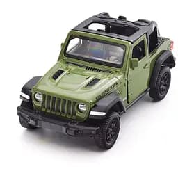 Автомодель Jeep Wrangler Rubicon 2021 TechnoDrive 250339U Зелений (4895065079452)