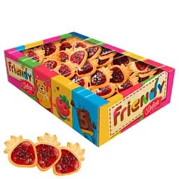 Печенье сдобное Friendy Желейная ягодка 0,6 кг (878281)