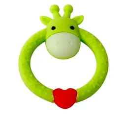 Прорізувач для зубів Lindo Жирафа, зелений (LI 322 зел)