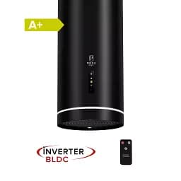 Витяжка пристінна PERFELLI DESIGN RICCO 35 NERO SILENZIO - мініатюра 2