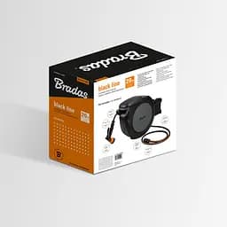 Автоматична котушка Bradas BLACK LINE зі шлангом 1/2"-20м та аксесуари ECO-W1B20 - мініатюра 4
