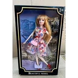 Лялька Metr+ Модниця на шарнірах 4 види (ZR-603-603A). З аксесуарами 30 см Рожева