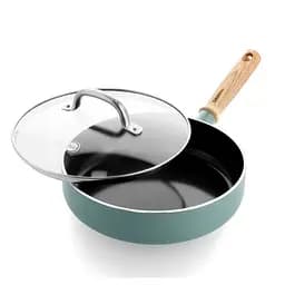 Сотейник с крышкой GreenPan Mayflower 24 см 2,6л с керамическим покрытием небесно-голубой (CC001682-001)