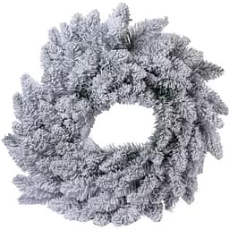 Вінок Novogod'ko Альпійський засніжений 70 см (904453)