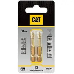 Набір ударних торсійних біт Cat PH2, 50 мм 2 шт. (DA01004) - мініатюра 2