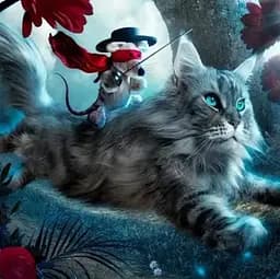 Алмазна мозаїка на підрамнику Кіт 40×50 см 71488_BGLE