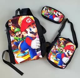 Рюкзак Paw Patrol 3в1 супер маріо С 60612 37*5*44 см - мініатюра 2