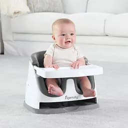 Стільчик-бустер для годування 2 в 1 Ingenuity Baby Base, сірий (11576) - мініатюра 2