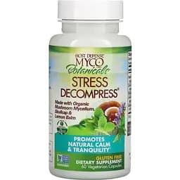 Грибы для снятия стресса Fungi Perfecti MycoBotanicals Stress Decompress 60 вегетарианских капсул