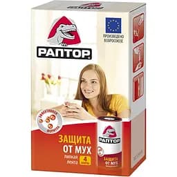 Липка стрічка від мух Раптор 4 шт.