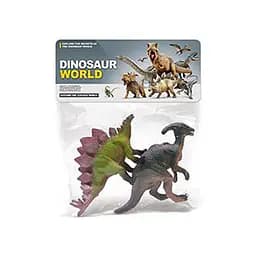 Игровой набор фигурок Bambi Динозавры KL-135-3, 2 шт. в упаковке