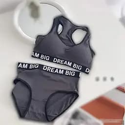 Комплект спортивної білизни "DREAM" M-L Сірий