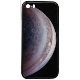 Чохол-накладка Toto Print Glass Space Case Apple iPhone SE/5s/5 Grey