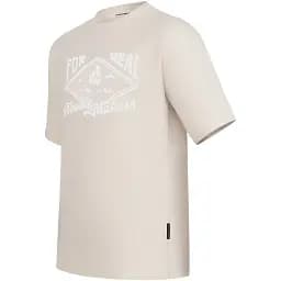 Футболка чоловiча Frontier Big white logo S Taupe - мініатюра 2