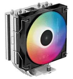 Кулер для процесора Deepcool AG400 LED Black, алюміній, 1x120 мм, для Intel 115x/1200/1700/775, AMD AMx/FMx