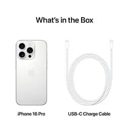 Смартфон Apple iPhone 16 Pro 256GB White TitaniumModel A3293 (Grade Q) Seller Refurbished - мініатюра 8