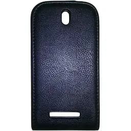 Чохол відкидний вниз для Htc Desire SV t326e шкіряний