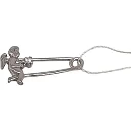 Золотая булавка Империя золота Ангел с фианитом. БШ080Би