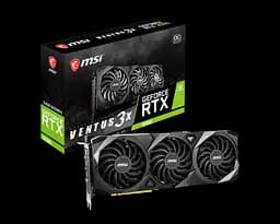 Видеокарта GeForce RTX 3090 24GB MSI Ventus 3X OC (RTX 3090 VENTUS 3X 24G OC) Б/У