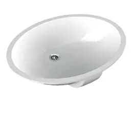 Умивальник врізний під стільницю Imprese овальний 38x47,5x18 см white c06900103OV, Білий