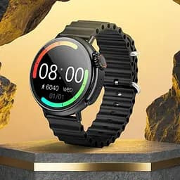 Смарт-годинник Hoco Y18 Smart sports watch (call version) Black - мініатюра 3