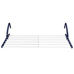 Сушилка для білизни навісна Casa Si BalconFlex Mono 6.5 м алюміній Білий - мініатюра 9