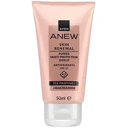 Оновлювальний крем для обличчя Avon Anew з антиоксидантами Енергія Протінолу. Мультизахист SPF 15 50 мл