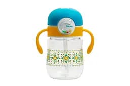 Поильник з силіконовою трубочкою та ручками 300 мл (300 ml)