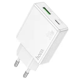 СЗУ Hoco C142A Direct PD20W+QC3.0 (1USB-A/1C)