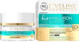 Мультипитательный восстанавливающий крем-концентрат Eveline bio Hyaluron Expert 60+, 50 мл (C50BHEDN60)