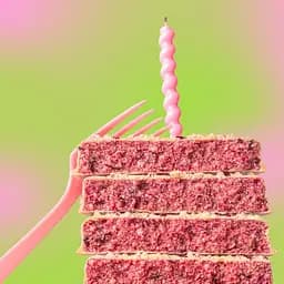 Батончик FIZI Birthday Cake Bar, 45 грамм - мініатюра 3