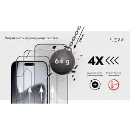 Захисне скло iLera Sapphire Ultra + Glass для Apple iPhone 17 Pro (ILSPDLPL17Pr) [144392] - мініатюра 8