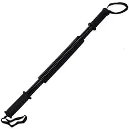 Силовий пружинний еспандер (палиця) EasyFit Power Twister 30 кг Чорний (EF-1642-30)