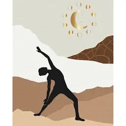 Картина по номерам Brushme Искусство гармонии №2, 40x50 см