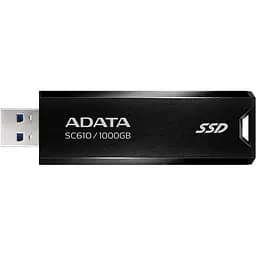 Внешний SSD накопитель ADATA SC610 1TB Black (SC610-1000G-CBK/RD) [155352]