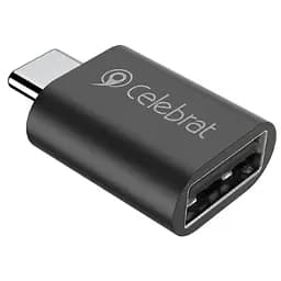 Перехідник Celebrat CA-04 Adapter Type-C to USB Connecto