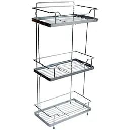 Полка для ванной комнаты Kroner KRM Rizze - ACC330-3 CV022916, Хром