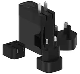 Зарядний пристрій XiaomiZMI Fast Charging 65W 2-USB + UCB-C Black