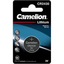 Батарейка Camelion CR 2430 Lithium x 1 (CR2430-BP1)
